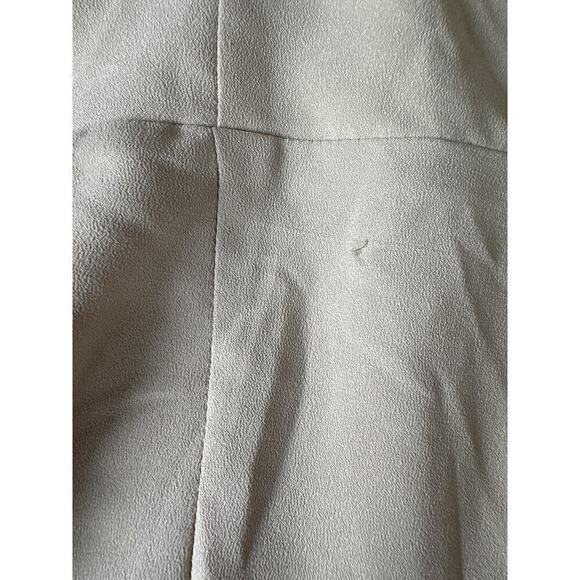 Halogen Jumpsuit Sleeveless Surplice V-Neck Tapered Leg Oxford Tan NWT 3X - Picture 5 of 10